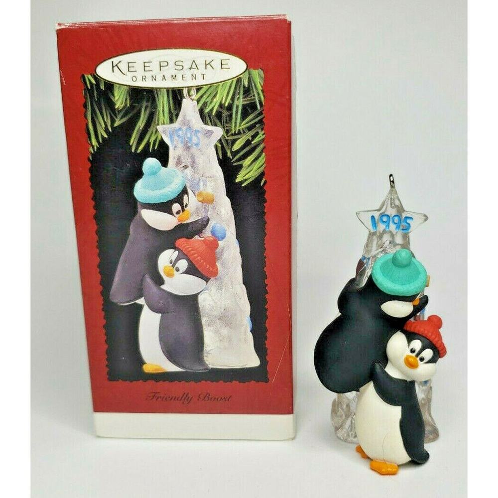 1995 Hallmark Friendly Boost‎ Ornament U84/5827